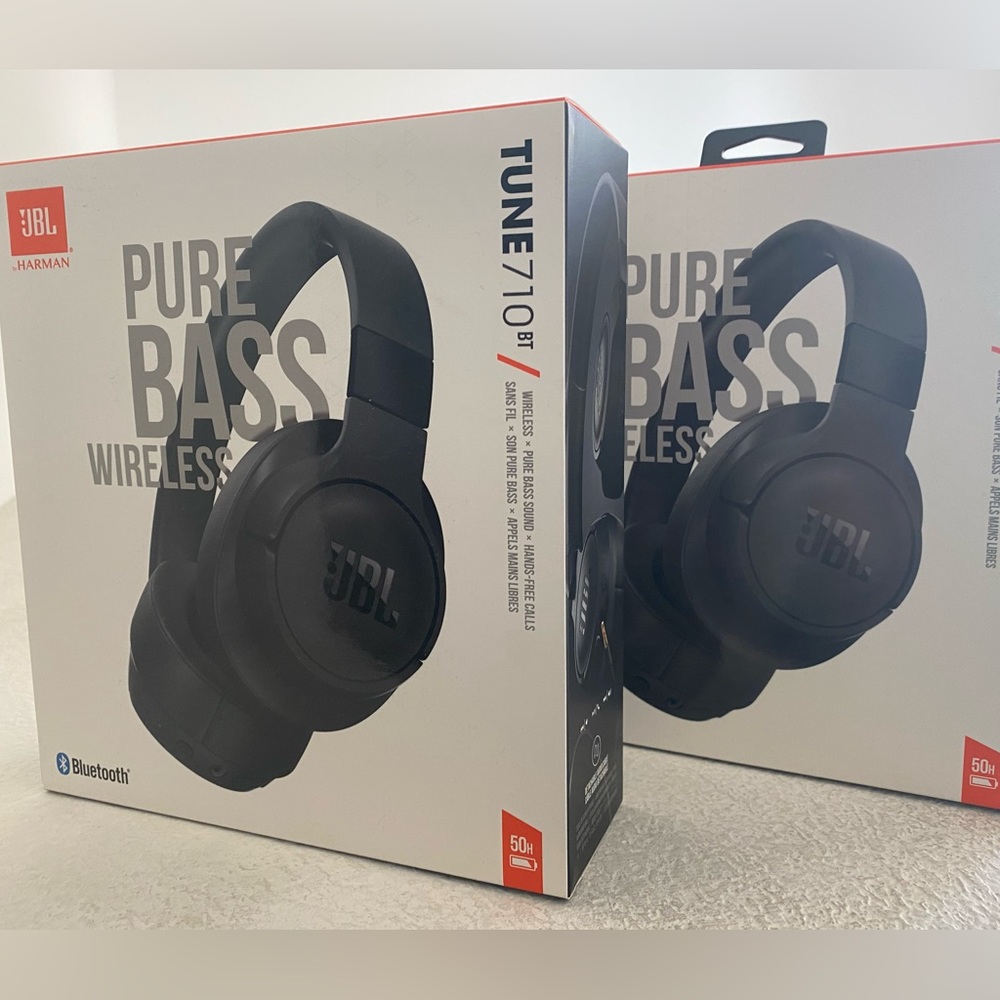 JBL Tune 710BT Noise cancelling Wireless Over-Ear-Bluetooth Headset - Picture 9 of 9